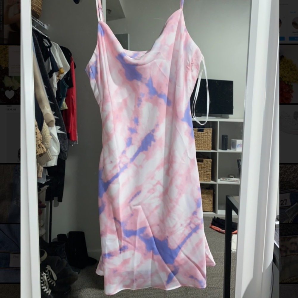 Cotton candy LA dress NTW, from Isabelle’s cabinet